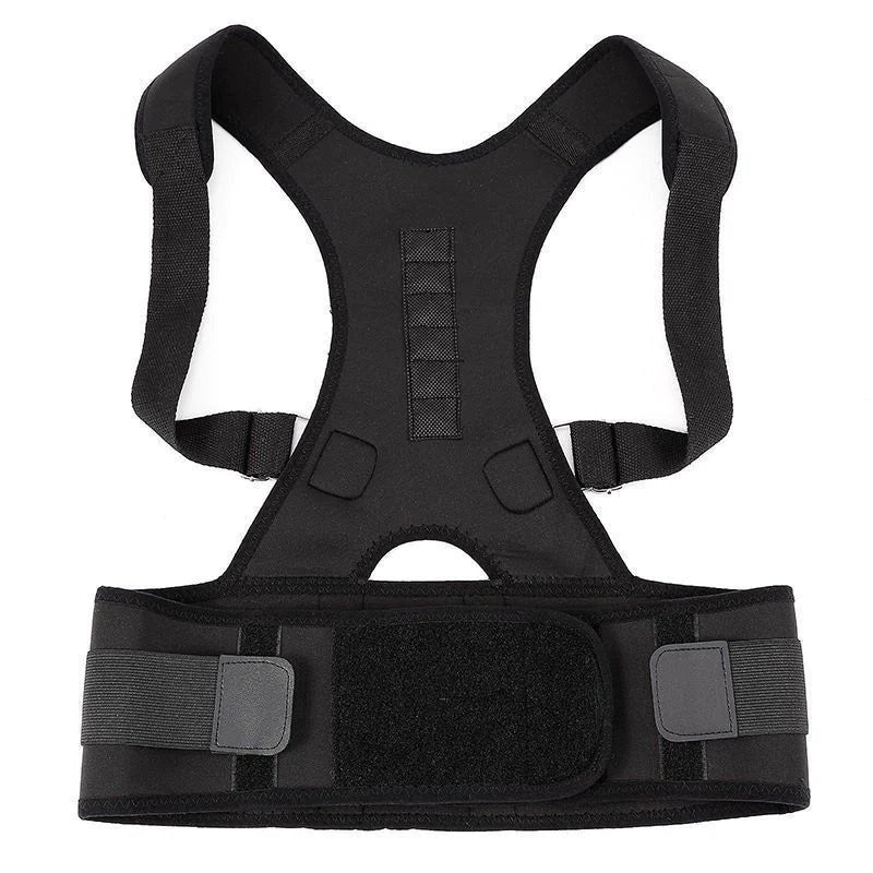 Posture Corrector Support Magnetic Back Shoulder Brace Belt Band for Men Women