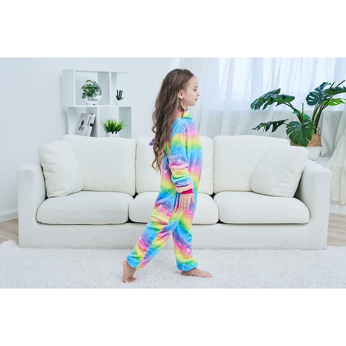 Unisex Children Unicorn Pyjamas Halloween Kids Onesie Costume